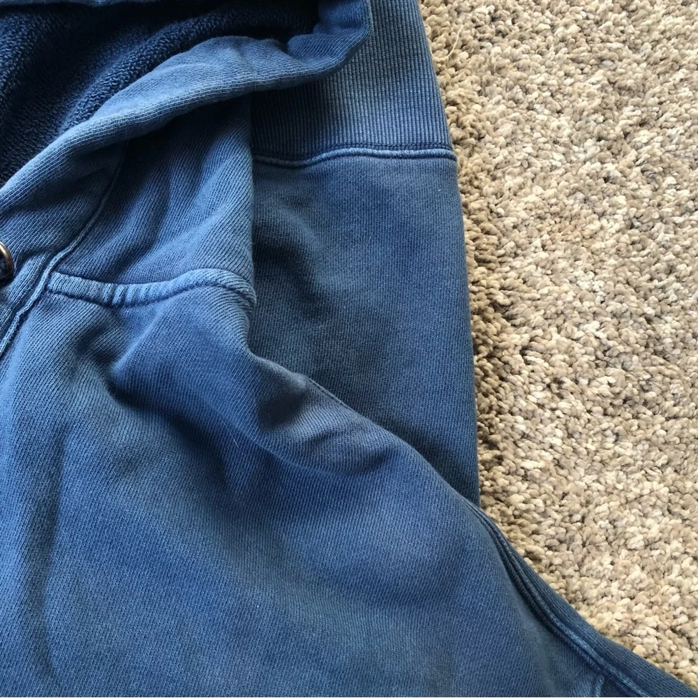 Free People Spur Of The Moment Solid Hoodie - Summer Night - Picture 4 of 5